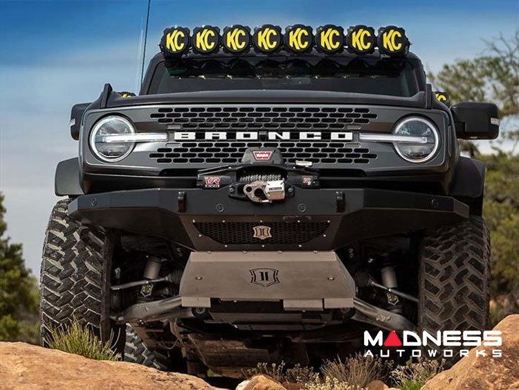 Ford Bronco Lift Kit - HOSS 2.0 Pkg - 0-3" - Stage 1 w/ Billet Control Arms - ICON 